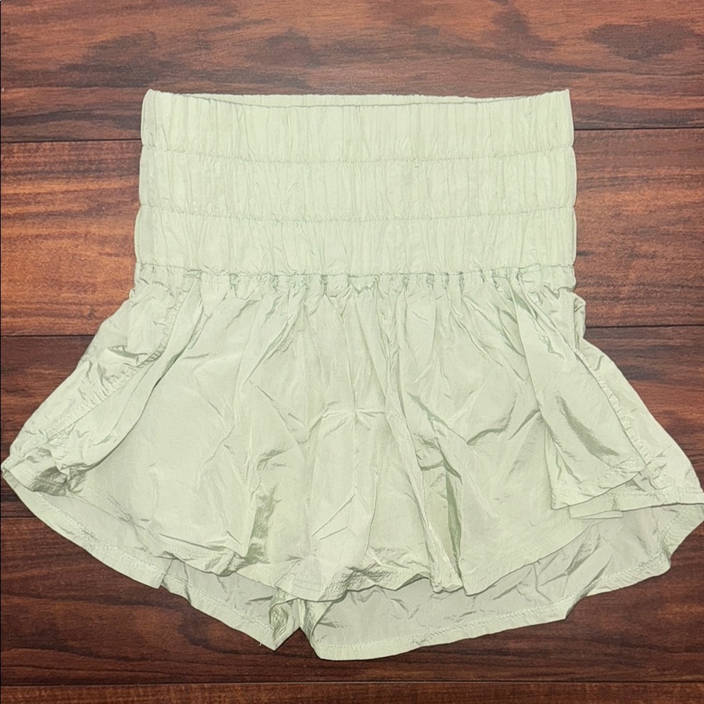 Peach Love California Light Green Skirt